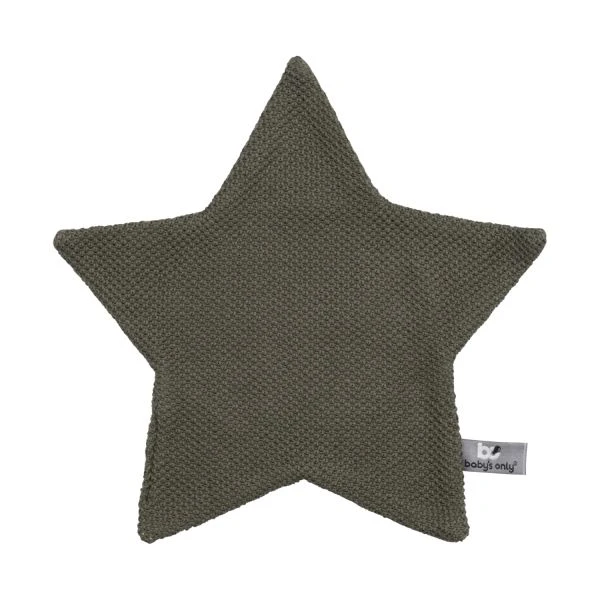Baby's Only Classic Ster Knuffeldoekje Khaki 3 Baby's Only Classic Ster Knuffeldoekje Khaki