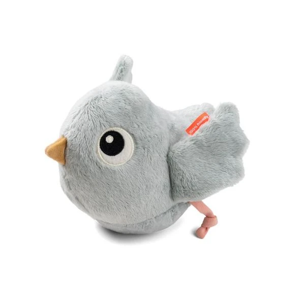 Done By Deer Birdee Knuffel / Tuimelaar - Blue 4 Done By Deer Birdee Knuffel / Tuimelaar - Blue - Afbeelding 2