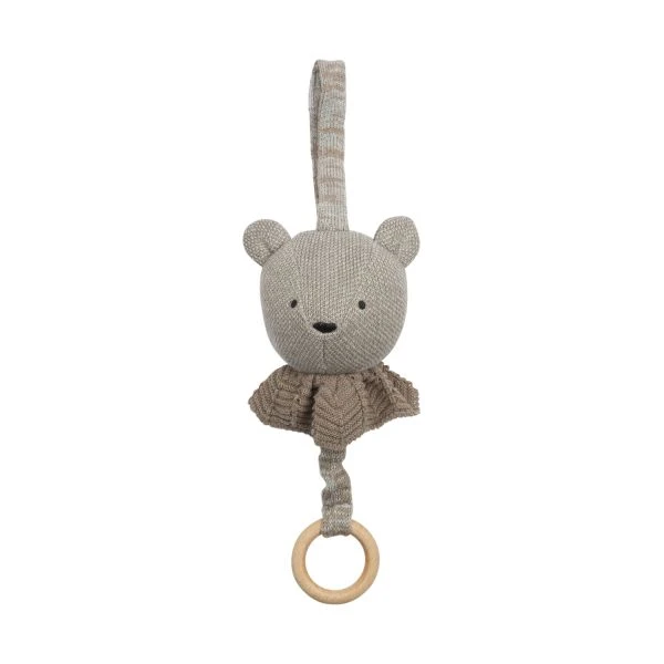 Smallstuff Bear Muziekmobiel Sandy / Grey 3 Smallstuff Bear Muziekmobiel Sandy / Grey