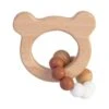 BamBam Wooden Bear Bijtring 2 BamBam Wooden Bear Bijtring -Kinderspeelgoed 51591 eco friendly bear teether lr d4ae