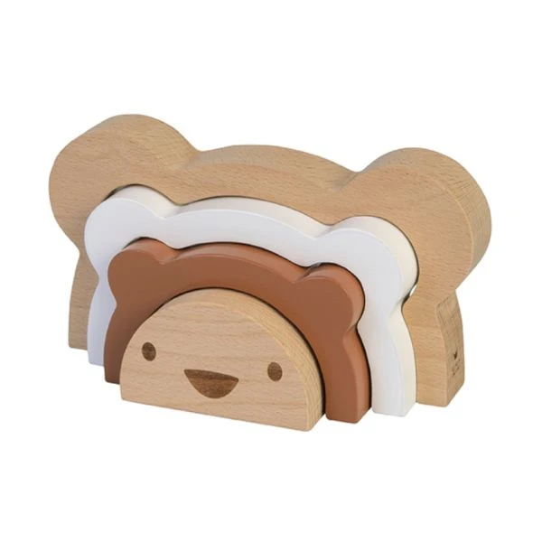 Bambam Bear Houten Stapeltoren 3 Bambam Bear Houten Stapeltoren