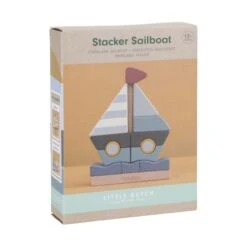 Little Dutch Sailors Bay Stapelaar Zeilboot -Kinderspeelgoed 8713291770874 3 f688