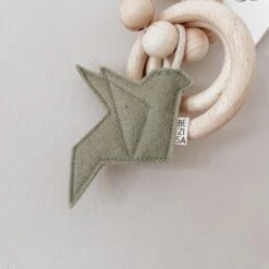 BEZISA Birds Rammelaar Pistache Green -Kinderspeelgoed 8720618125347 3 8149