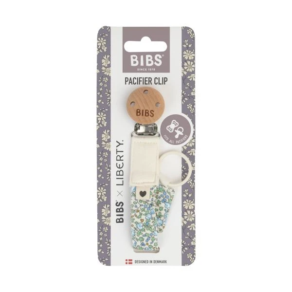 BiBs X Liberty Eloise Speenkoord - Ivory 4 BiBs X Liberty Eloise Speenkoord - Ivory - Afbeelding 2