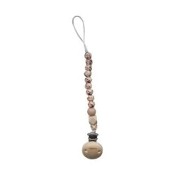 Chewies & More Mon Fleur Speenclip - Siliconen - Brown Flower