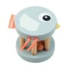 Done By Deer Birdee Houten Rammelaar Roller - Blue -Kinderspeelgoed Done By Deer Birdee Houten Rammelaar Roller Blue 113d