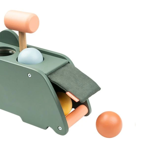 Done By Deer Croco Hamerbankje - Green 5 Done By Deer Croco Hamerbankje - Green - Afbeelding 3