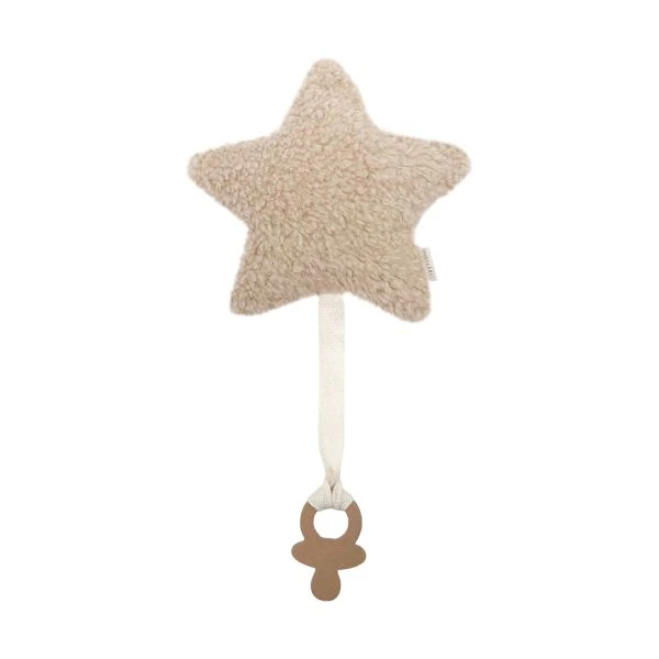 Kidslabel Star Speendoekje - Beige 3 Kidslabel Star Speendoekje - Beige