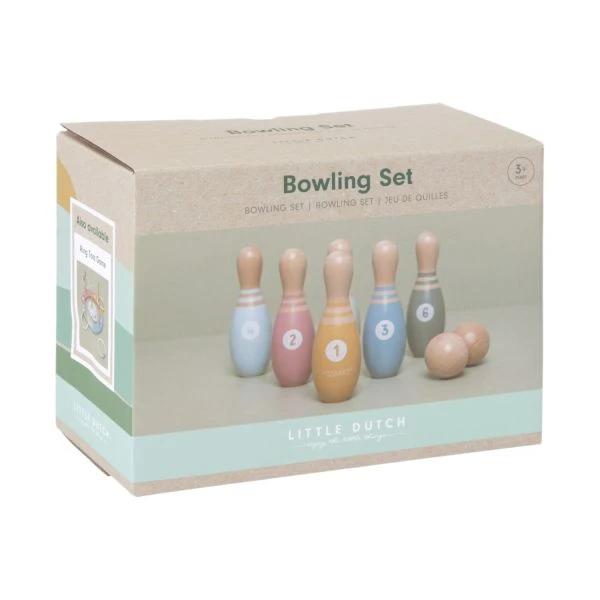 Little Dutch Houten Bowlingset 7 Little Dutch Houten Bowlingset - Afbeelding 5