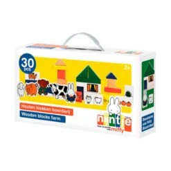 Nijntje Boerderij Blokken - Hout -Kinderspeelgoed Nijntje Boerderij Blokken Hout 2 2377
