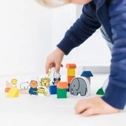 Nijntje Dierentuin Blokken - Hout -Kinderspeelgoed Nijntje Dierentuin Blokken Hout 4 01cd