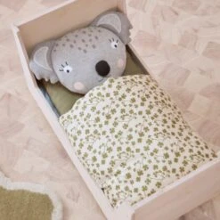OYOY Retro Poppenbed - Nature -Kinderspeelgoed OYOY Retro Poppenbed Nature 2 31e2