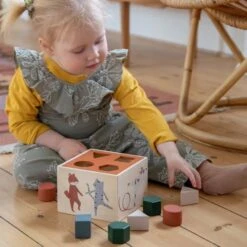 Sebra Teeny Toes / Busy Builders Houten Vormenstoof -Kinderspeelgoed Sebra Teeny Toes Busy Builders Houten Vormenstoof 3 8d51