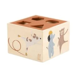 Sebra Teeny Toes / Busy Builders Houten Vormenstoof -Kinderspeelgoed Sebra Teeny Toes Busy Builders Houten Vormenstoof d98a