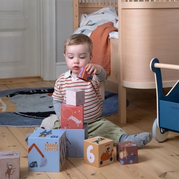 Sebra Teeny Toes / Busy Builders Stapeltoren 5 Sebra Teeny Toes / Busy Builders Stapeltoren - Afbeelding 3