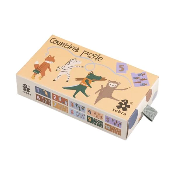 Sebra Teeny Toes / Busy Builders Telpuzzel 3 Sebra Teeny Toes / Busy Builders Telpuzzel