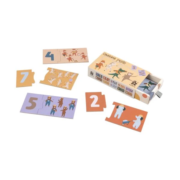 Sebra Teeny Toes / Busy Builders Telpuzzel 4 Sebra Teeny Toes / Busy Builders Telpuzzel - Afbeelding 2