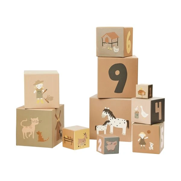 Smallstuff Farm And Dolls Stapelblokken 3 Smallstuff Farm And Dolls Stapelblokken