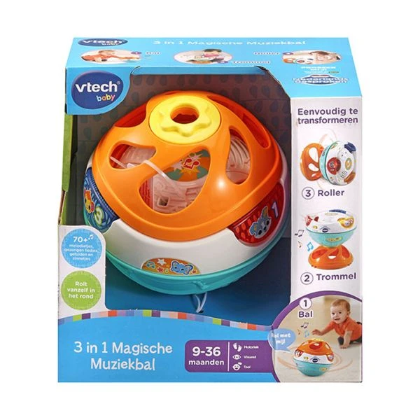 Vtech 3-1 Magische Muziekbal 6 Vtech 3-1 Magische Muziekbal - Afbeelding 4