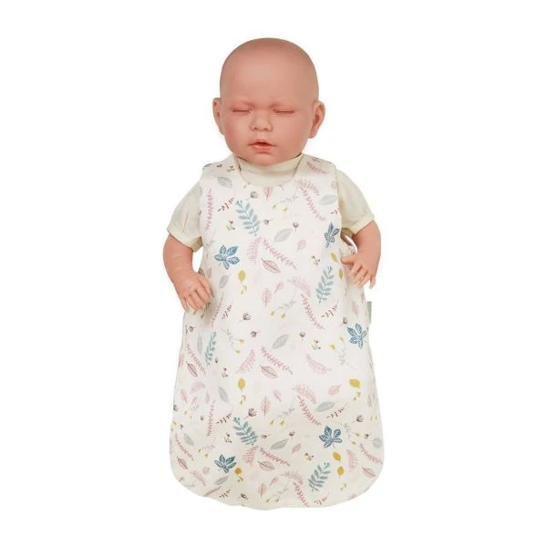 Cam Cam Pressed Leaves Poppenslaapzak Rose 4 Cam Cam Pressed Leaves Poppenslaapzak Rose - Afbeelding 2