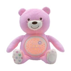 Chicco First Dreams Baby Projector Knuffelbeer Roze