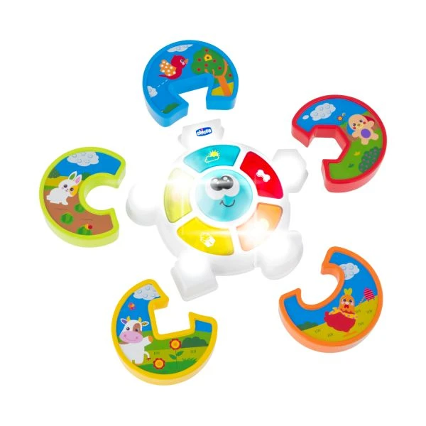 Chicco Guess The Animal Puzzelspel 4 Chicco Guess The Animal Puzzelspel - Afbeelding 2