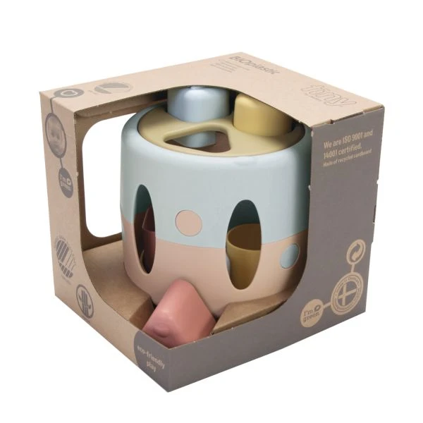 Dantoy Tiny BIO Vormensorteerder 4 Dantoy Tiny BIO Vormensorteerder - Afbeelding 2