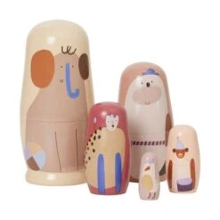 Ferm Living Critter Nesting Dolls