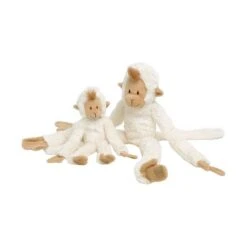 Happy Horse Hanging Monkey Knuffel 45 Cm Wit -Kinderspeelgoed hap 0049 1 2 532f