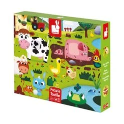 Janod Voelpuzzel Boerderijdieren -Kinderspeelgoed janod voelpuzzel boerderijdieren 924d