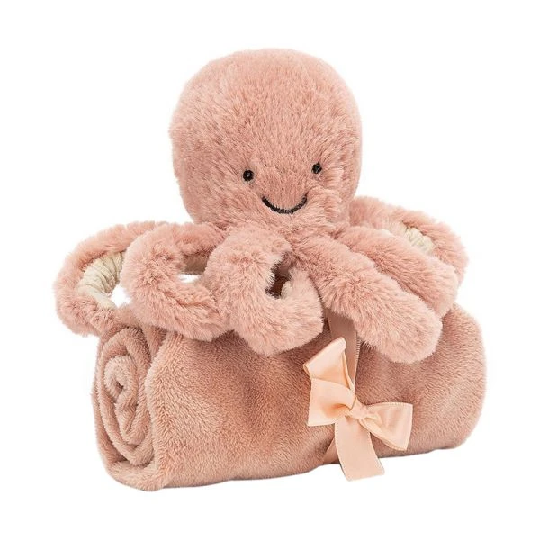 Jellycat Odell Octopus Knuffeldoekje 3 Jellycat Odell Octopus Knuffeldoekje