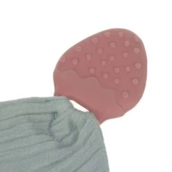 Laessig Natural Rubber Bijtring Strawberry -Kinderspeelgoed laessig natural rubber bijtring strawberry 2 c4cb