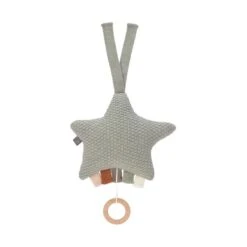 Laessig Star Knitted Muziekmobiel Green -Kinderspeelgoed laessig star knitted muziekmobiel green 2 7a97