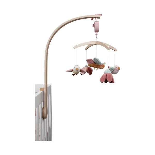 Little Dutch Flowers & Butterflies Muziekmobiel 4 Little Dutch Flowers & Butterflies Muziekmobiel - Afbeelding 2