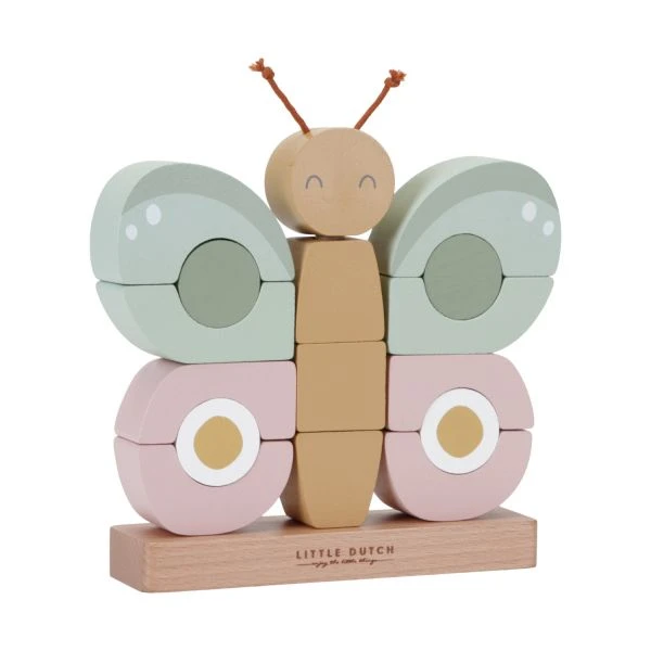 Little Dutch Flowers & Butterflies Stapelaar 4 Little Dutch Flowers & Butterflies Stapelaar - Afbeelding 2