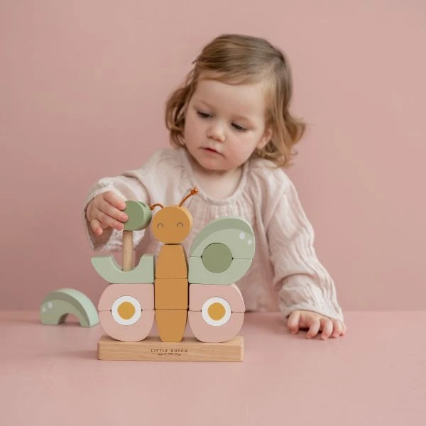 Little Dutch Flowers & Butterflies Stapelaar 6 Little Dutch Flowers & Butterflies Stapelaar - Afbeelding 4