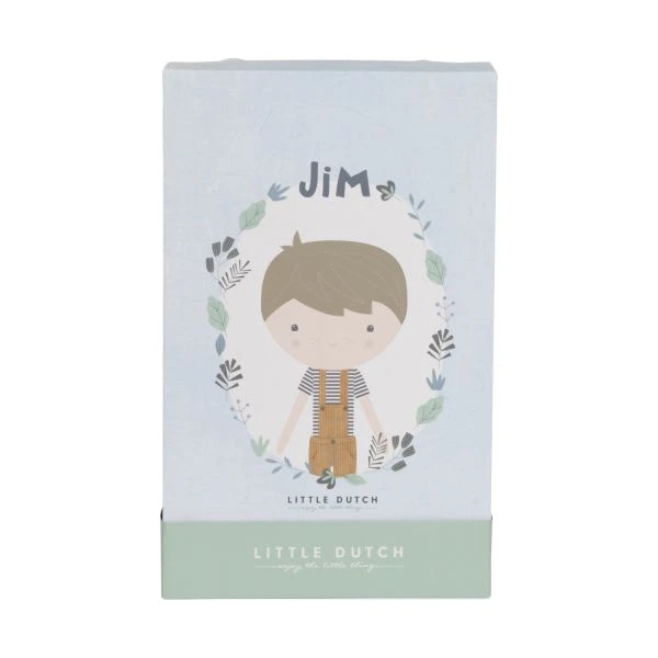 Little Dutch Knuffelpop Jim 50 Cm 7 Little Dutch Knuffelpop Jim 50 Cm - Afbeelding 5