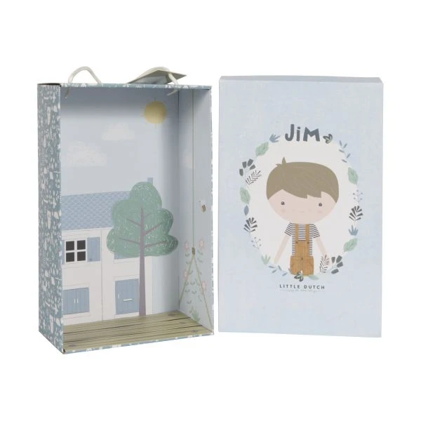 Little Dutch Knuffelpop Jim 50 Cm 6 Little Dutch Knuffelpop Jim 50 Cm - Afbeelding 4