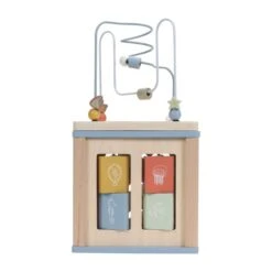 Little Dutch Ocean Activiteitenkubus Blue -Kinderspeelgoed little dutch ocean activiteitenkubus blue 5 2a3d