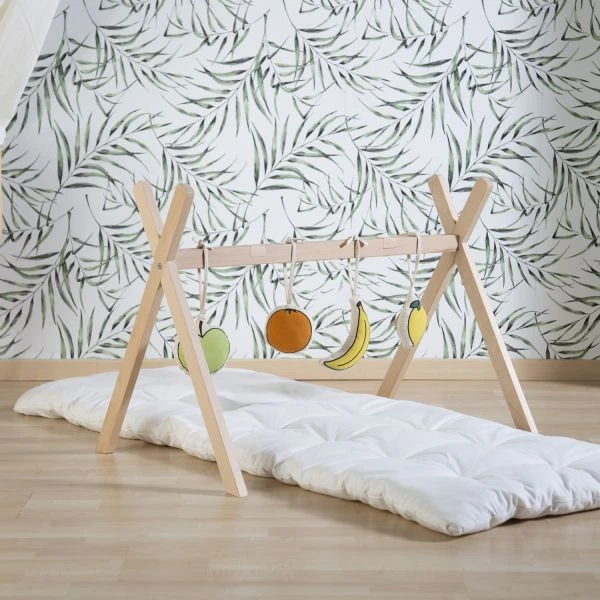 Childhome Tipi Moses Mand Staander / Babygym Naturel 5 Childhome Tipi Moses Mand Staander / Babygym Naturel - Afbeelding 3