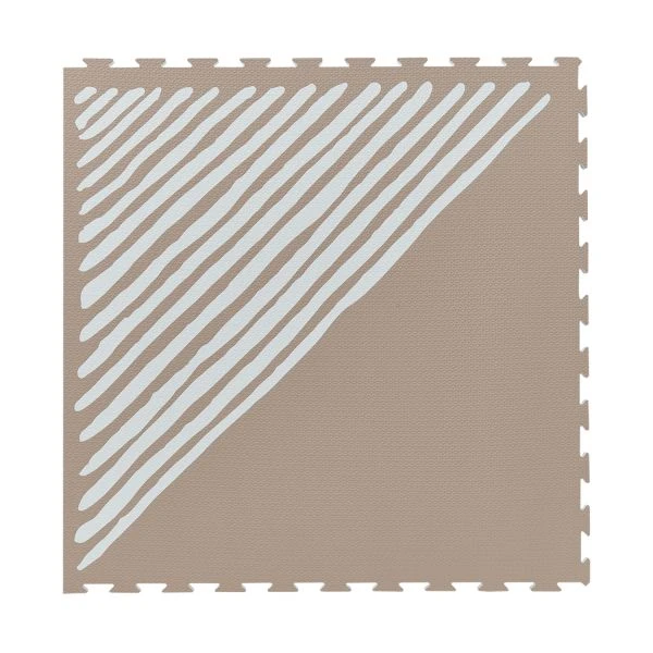 Toddlekind Sandy Lines Speelmat Tan 3 Toddlekind Sandy Lines Speelmat Tan