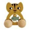 Roommate Tiger Houten Rammelaar 2 Roommate Tiger Houten Rammelaar -Kinderspeelgoed roommate tiger houten rammelaar 3f97