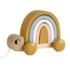 Roommate Turtle Houten Trekdier -Kinderspeelgoed roommate turtle houten trekdier f050