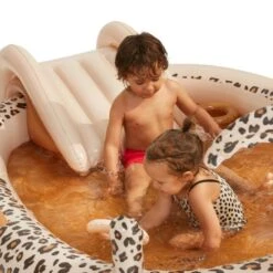 Swim Essentials Leopard Adventure Zwembad Beige -Kinderspeelgoed swim essentials leopard adventure zwembad beige 4 9f9b