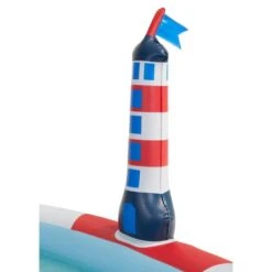 Swim Essentials Whale Adventure Zwembad Red / White -Kinderspeelgoed swim essentials whale adventure zwembad red white 5 8d83