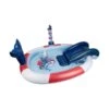 Swim Essentials Whale Adventure Zwembad Red / White -Kinderspeelgoed swim essentials whale adventure zwembad red white 6 78f6