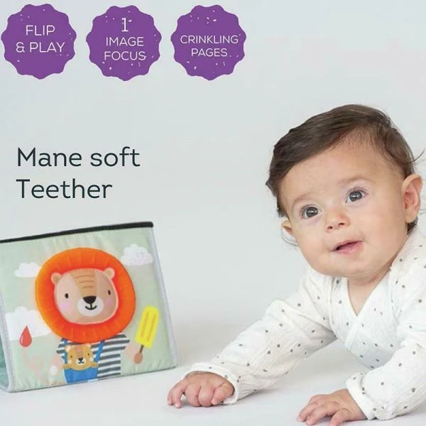 Taf Toys Savannah Tummy Time Babyboekje 7 Taf Toys Savannah Tummy Time Babyboekje - Afbeelding 5