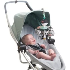 Tiny Love Black & White Take Along Muziekmobiel -Kinderspeelgoed tiny love take along mobile magical tales 4 54bd