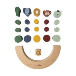 Trixie Houten Balanceerspel 5 Trixie Houten Balanceerspel -Kinderspeelgoed trixie houten balanceerspel c475