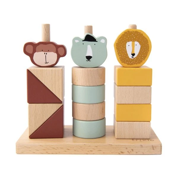 Trixie Houten Dieren Stapeltoren 3 Trixie Houten Dieren Stapeltoren